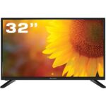 TV Silver 32" HD LED LE495523 81cm - Preto