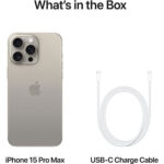 Apple iPhone 15 Pro Max - 256GB - Titânio Natural - Image 6